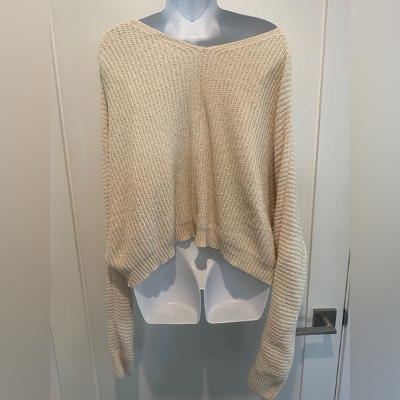 Double Zero- Drop Shoulder Sweater- Medium - Picture 5 of 6